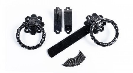 Twisted Ring Handle Black